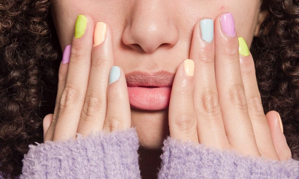 colorful nails